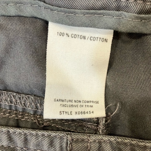 Jacob women’s size 7/8 Gray Cargo Mini Skirt Tie Front - Picture 3 of 11